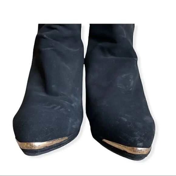 Kellie and Katie Black Women's Booties Sz 10 - Picture 3 of 13